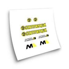 STAR SAM® ADESIVI QUADRO Commencal Meta 2 ADESIVI ADESIVO TELAIO DECALCOMANIE...