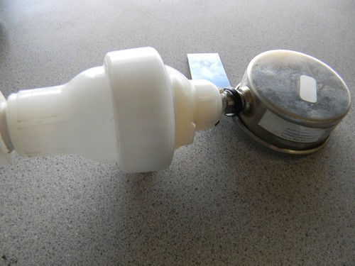 Ashcroft glycerin filled pressure gauge 2-1/2"D 0-160PSI 1/2NPT G250-2456-13B - Picture 5 of 6