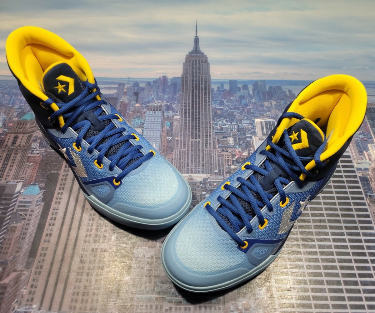 Converse G4 High Heart of the City Men Size 7 Blue Basketball Sneaker 170296C ?Converse Sz 10.5 G4 High Top Heart Of The City LA Blue  main image 2