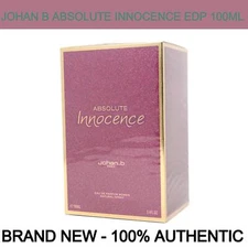 Brand New Johan B Absolute Innocence Eau de Parfum for Women 3.4oz/100ml