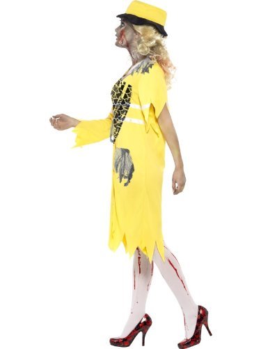 lollipop lady fancy dress Smiffy's Women's Zombie Costume, Small lollipop lady stick