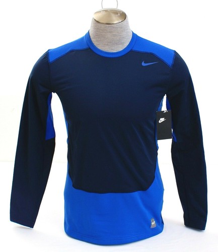 Nike Dri Fit Pro Combat Blue HyperWarm 