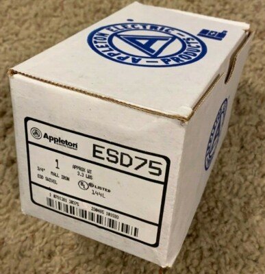 APPLETON / EMERSON ESD75 UNILET (NEW) EXPLOSIONPROOF 3/4 FIXTURE HANGER SWIVEL