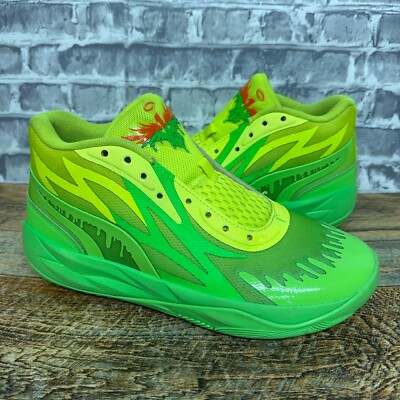 Puma Lamelo Ball x Nickelodeon MB.02 2 Slime JR Fluro Green