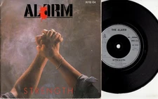 THE ALARM - STRENGTH - UK IMPORT MINT 45 WPS - UNPLAYED NEW - POSTER SLEEVE