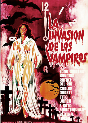 INVASION OF THE VAMPIRES (1963) English version & Spanish w/English sub version 