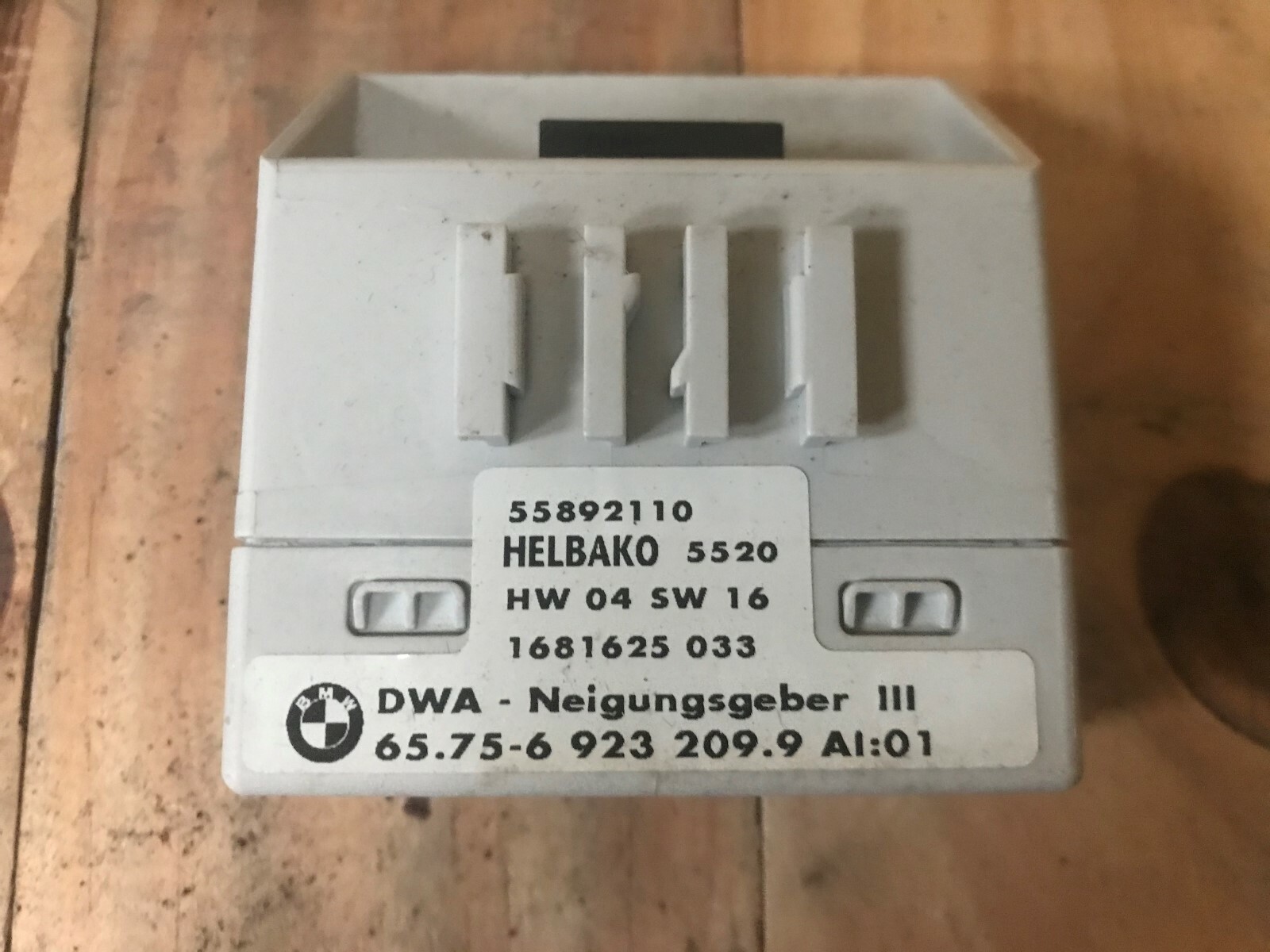 bmw x5 e53 alarm siren tilt sensor inclination sensor 6923209 eBay