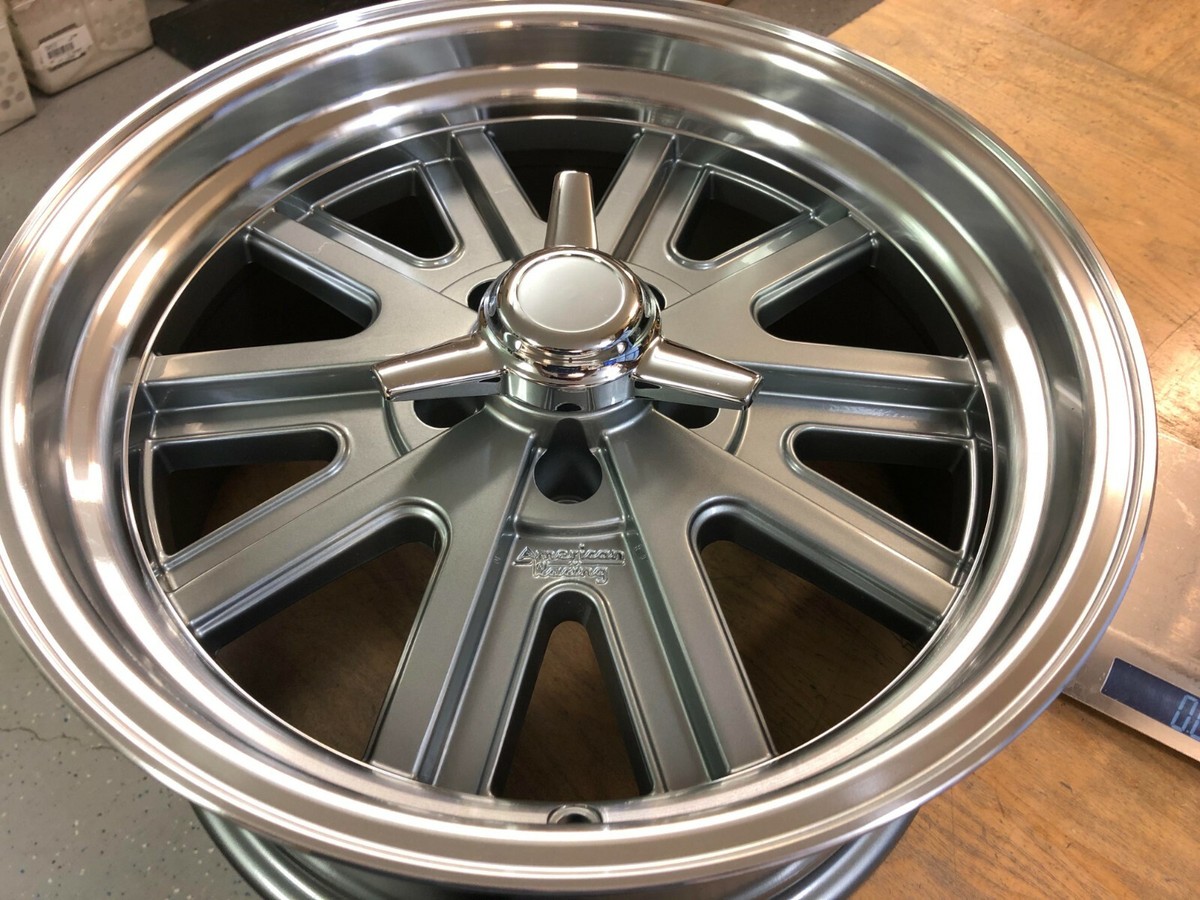 4 - WHEEL RIM CENTER CAPS KNOCKOFF TRIBAR SPINNER FITS AMERICAN