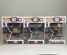 Funko POP! Rocks RUN DMC & JAM MASTER JAY Set of 3 Figures NEW!