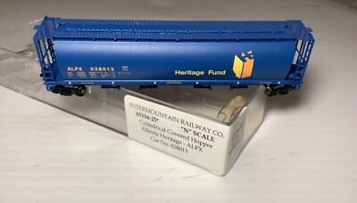 N InterMountain #65104-25 ALPX Alberta Heritage 4-Bay Cylindrical Hopper #628013