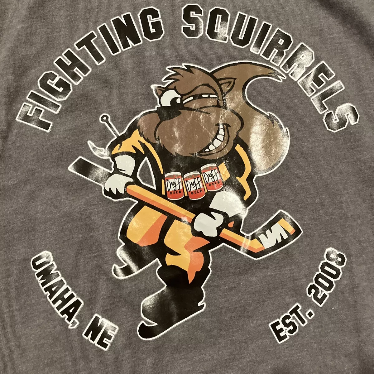 New Era Fighting Squirrels Hockey DUFF BEER Full Zip