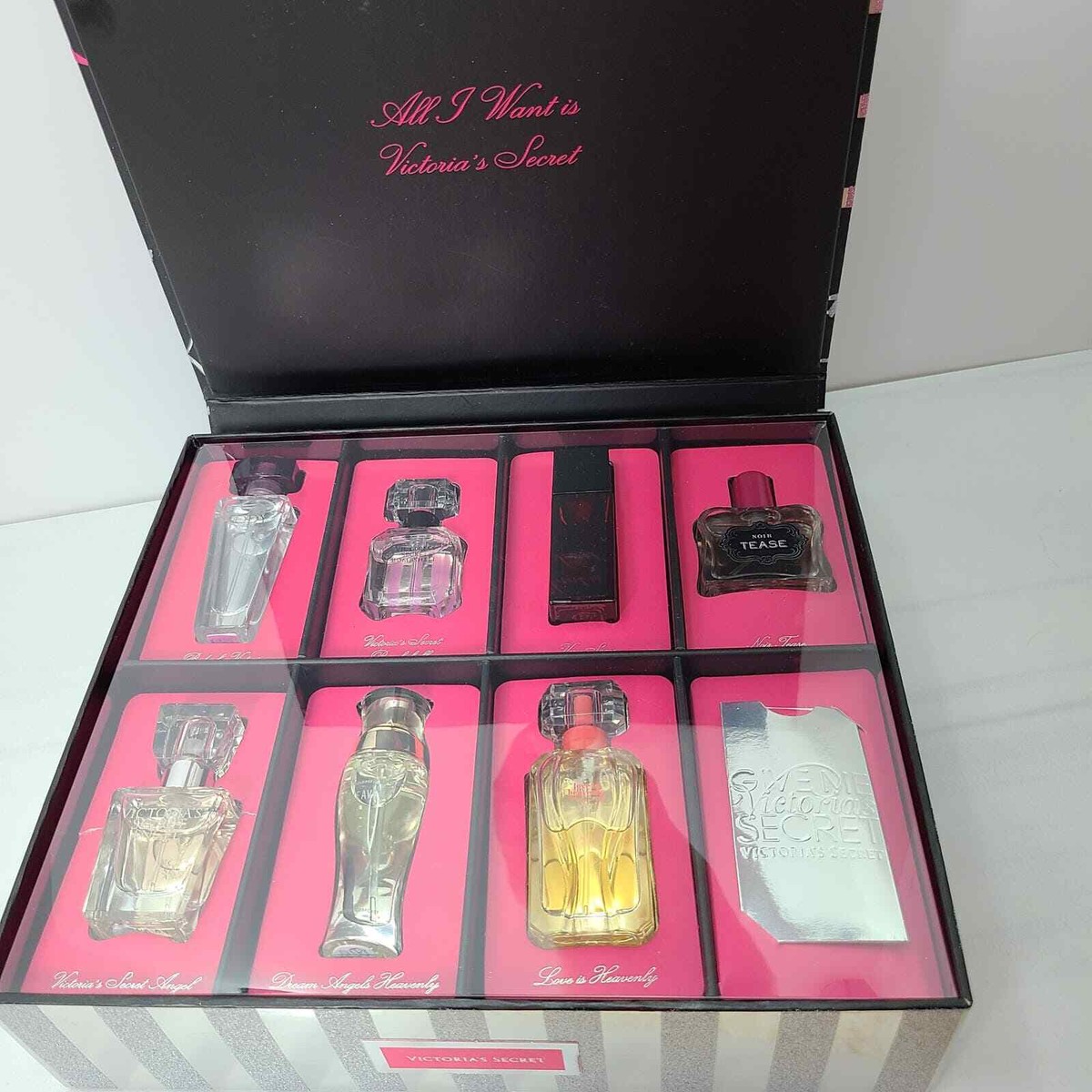 Rare Victoria's Secret 7 Piece Mini Perfume Gift Set NIB Mother's