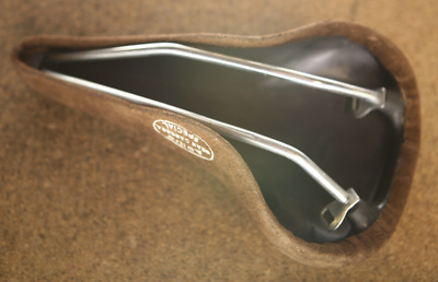 Selle De Vélo Course Vintage ARIUS Gran Carrera Special – Daim Bronze – Espagne
