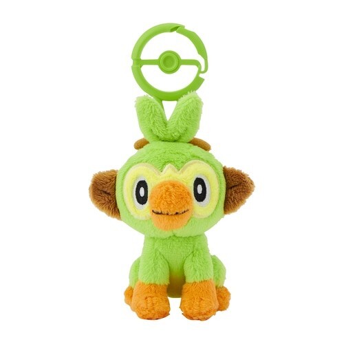 Pokemon Center Original Plush Mascot with Carabiner Key chain Grookey