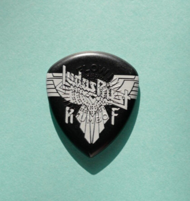 MEGA RARE: JUDAS PRIEST Richie Faulkner Guitar Pick 2024