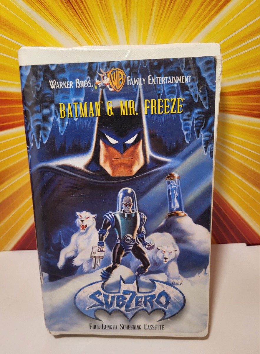 Batman Sub-Zero VHS Screener RARE Batman The Animated Series