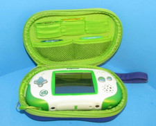 LeapFrog Leapster Explorer Device w/4 Games  Carry Case NO Battery Cover L K