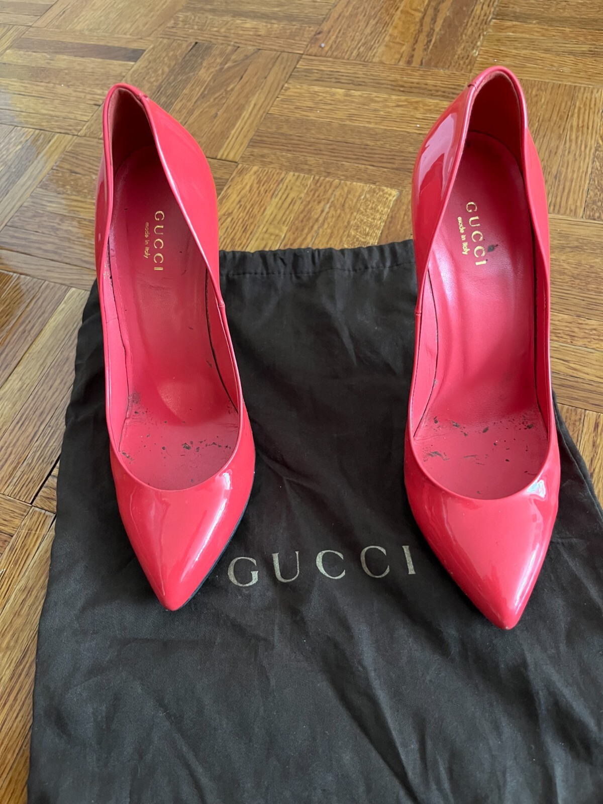 Gucci Pink Pumps size 37 Gem
