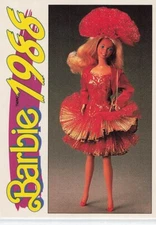 1991 Action/Panini Another First For Barbie 1988 #159 Private Collections 3