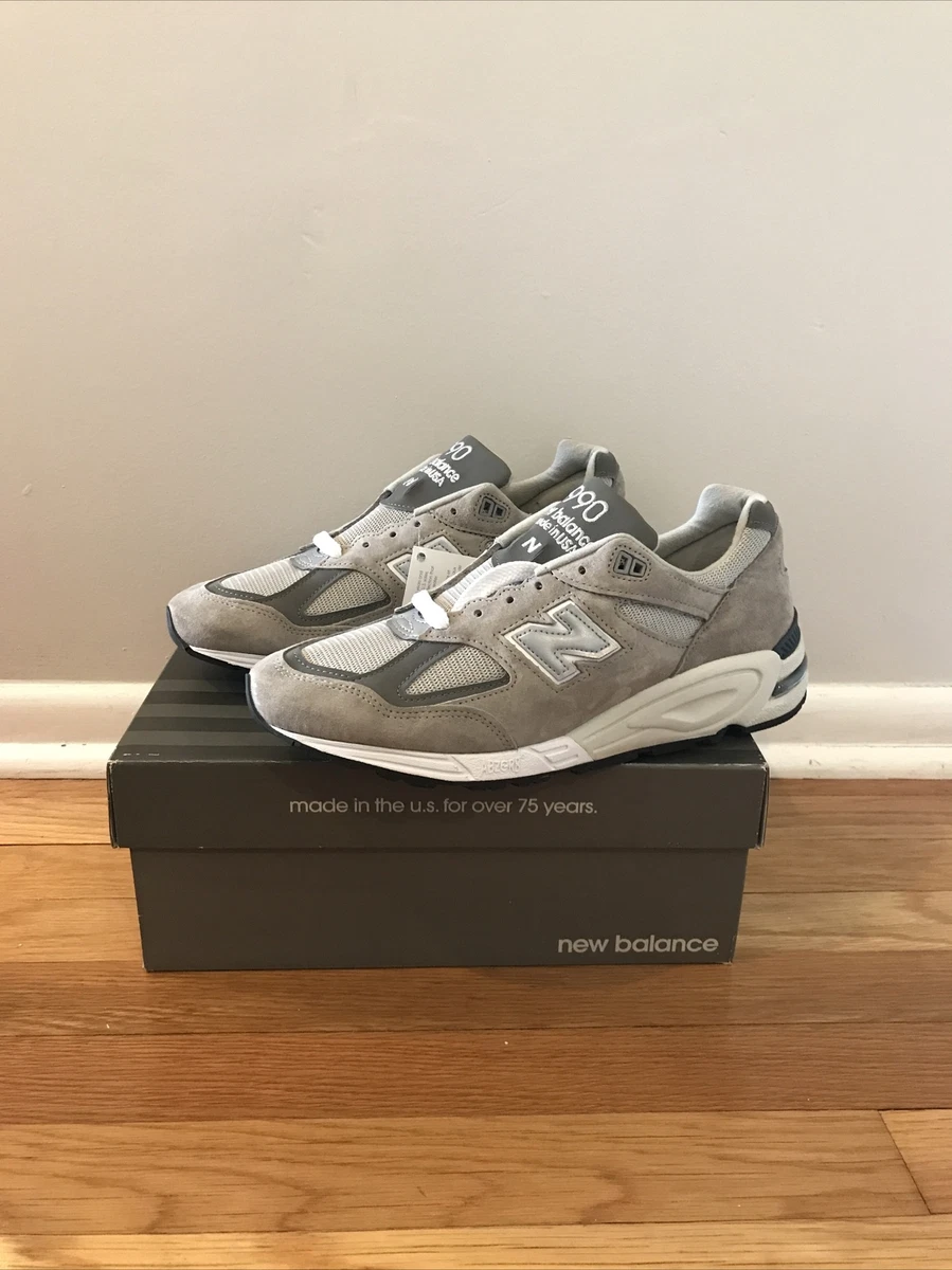 Preços baixos em New Balance 990v2 Made in USA Gray 2021 | eBay