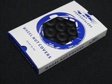 WHEEL NUT COVERS FOR VW PASSAT SHARAN TIGUAN TOURAN LOCKING BOLT CAPS BLACK GIFT