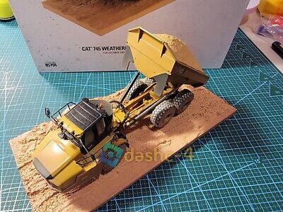 Caterpillar Cat 745 Weathered Articulated Truck 1/50 By Caterpillar Cat 745 Weathered Articulated Truck 1/50 By