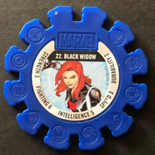 Woolworths Marvel Hero Disc Black Widow #22
