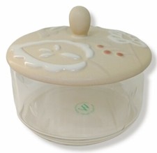 Porta cioccolatini  Vetro e Ceramica, marca Wald, modello mille foglie, nuovo