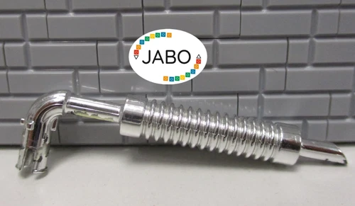 (B11/8/3) LEGO 71137b Exhaust Chrome Silver 6739 10156 Car Truck