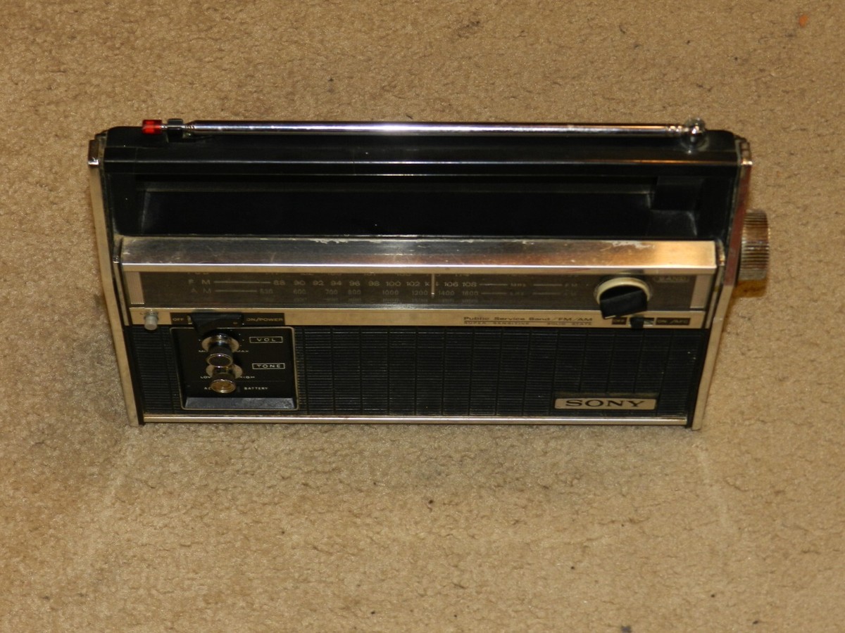 RARE SONY TFM 7400W PORTABLE RADIO PSB/FM/AM TESTED WORKS | eBay