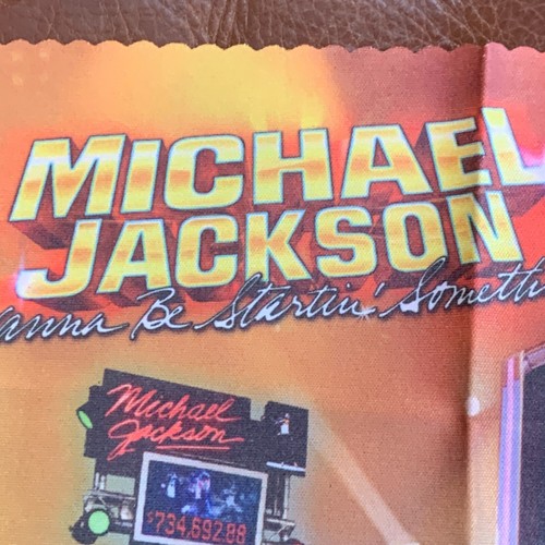 2013 Michael Jackson BALLY Casino Eyeglass Cleaning Cloth Slot Machine NEW RARE - Picture 9 of 11