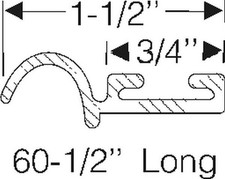 Hood To Cowl Weatherstrip Compatible With 1950-1953 Buick Cadillac