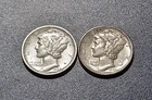 High-grade 1936-D & 1937-P Mercury Dimes