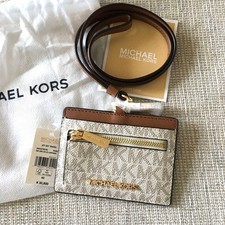 New Michael Kors ID Card Pass Case Wallet