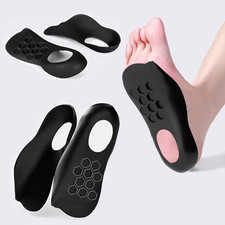 Orthotic Arch Support Insoles 2pcs High Arch Shoe Inserts Plantar Fasciitis Pads