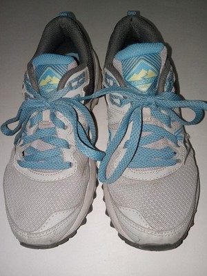 Saucony Shoes Size 6 Womens Excursion TR14 Versafoam Gray Blue Trail Running Gym