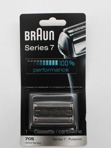 Braun Series 7 70S Foil & Cutter Replacement Head Pulsonic 9000 Series - NEW