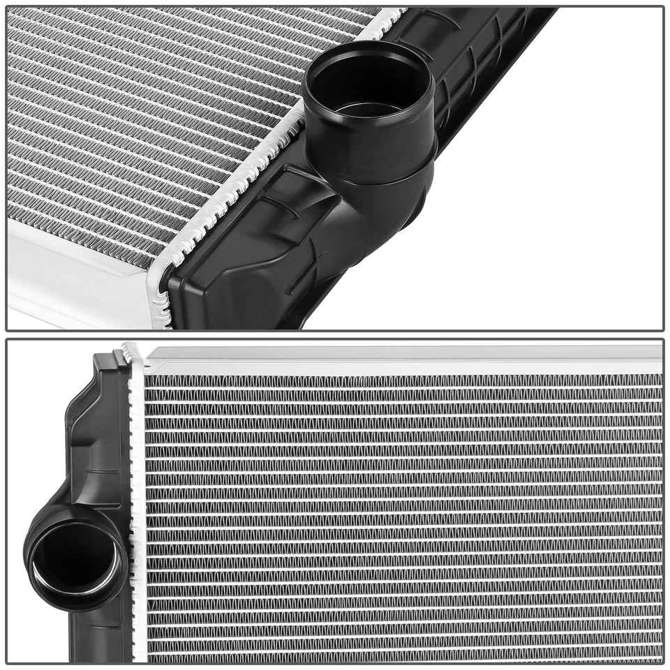 Radiador de aluminio de 2 filas Fit 96-02 International 5070 5900i 5600i 5500i 9800 5000 Foto 3 de 4