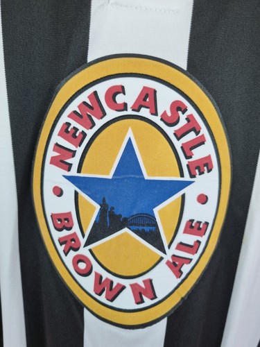 NEWCASTLE UNITED 1995/97 HOME (L) ORIGINAL VINTAGE ADIDAS FOOTBALL SHIRT SHEARER - Picture 7 of 16