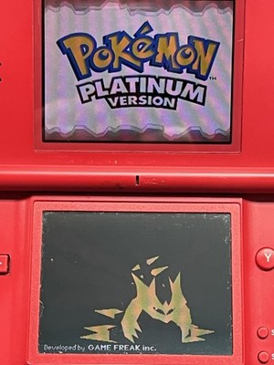 Pokemon Platinum Version Nintendo DS CIB Complete In Box Authentic!