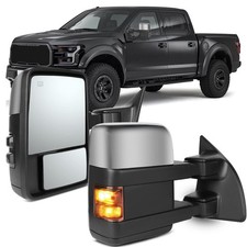for Ford F250 F350 F450 F550 1999-2007 Towing Mirrors Heated Chrome Turn Signal