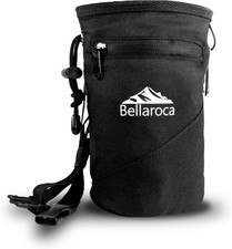 ® Set Arrampicata – Sacca Porta Magnesite Resistente All’Acqua Con Tasche & Mosc