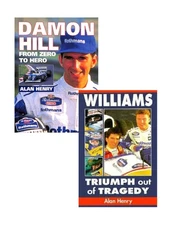 Damon Hill From Zero to Hero Williams Triumph Out of Tragedy 2 Book Set