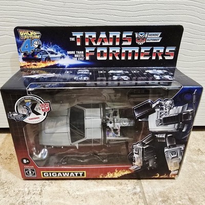 Transformers x Back To The Future 40th Anniversary Gigawatt 2025 SEALED *READ*