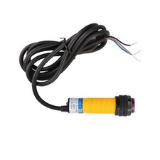 Photoelectric Switch 10-30VDC Adjustable Sensor Built-in LED Lamp Beads
