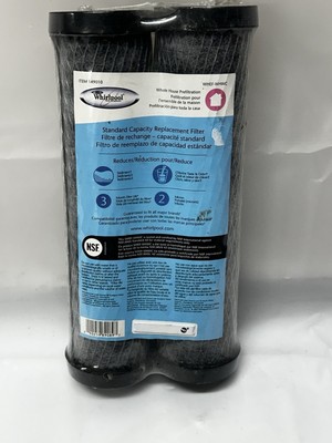 Whirlpool Standard Capacity Replacement Water Filter (2 Pack) 149010 WHEF-WHWC