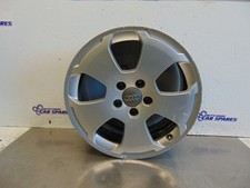 Audi A3 Alloy wheel tyre 8P 5 spoke 03-12 5x112 7.5Jx17 8P0601025C Silver B