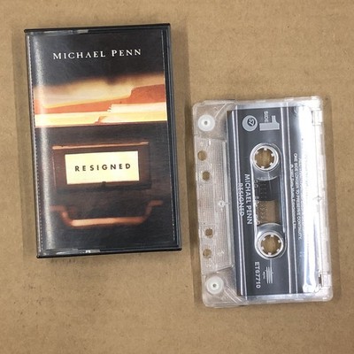 MICHAEL PENN Cassette Tape 90s Rock Folk RESIGNED TRY PAUL THOMAS ANDERSON