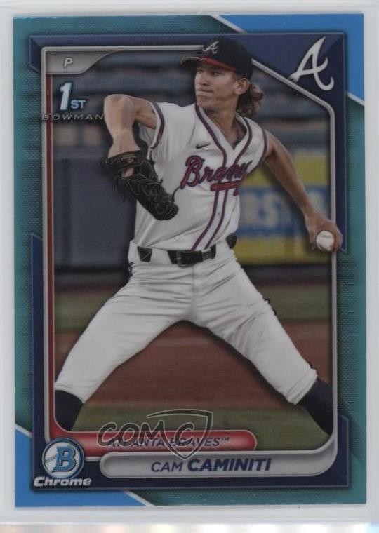 2024 Bowman Draft Chrome Sky Blue Refractor Cam Caminiti #BDC-20 1g5e