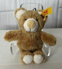 Steiff Teddy Bear Cosy Friends Keychain Stuffed Animal W/ Button Tag 110170 EUC